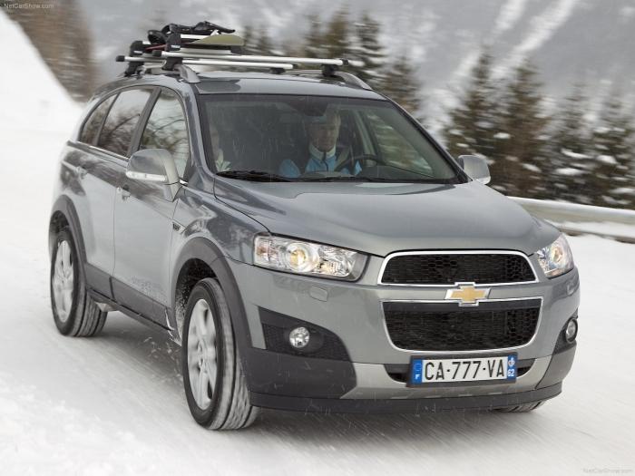 caracteristicile tehnice ale modelului Chevrolet Captiva