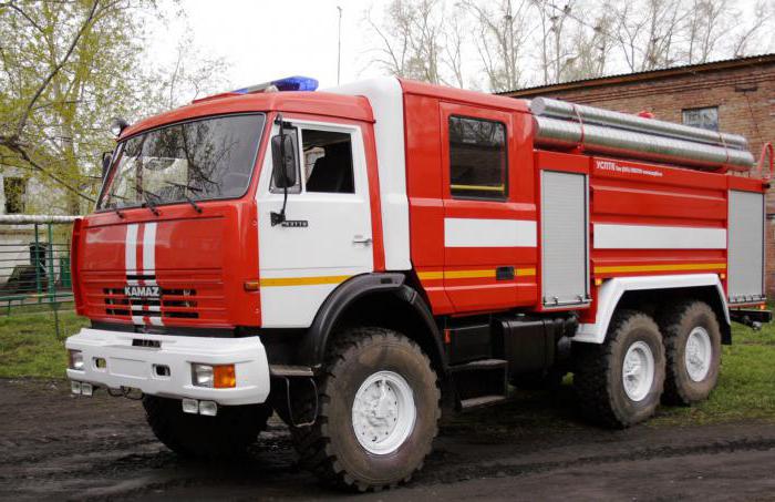 Pompier Kamaz: o scurtă descriere