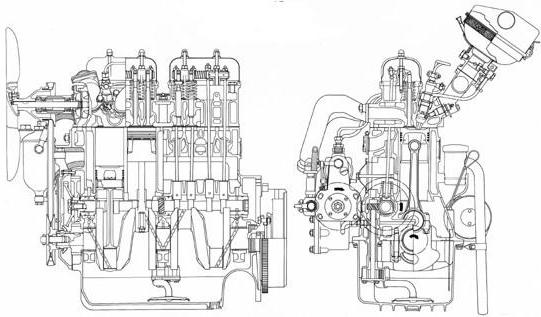 DWS - ce este? Motorul cu combustie internă: caracteristici, circuit