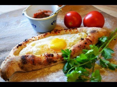 Adjarian khachapuri