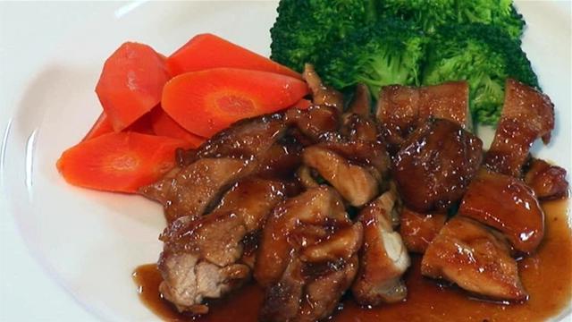 Pui gustos și parfumat în sosul Teriyaki: rețetă