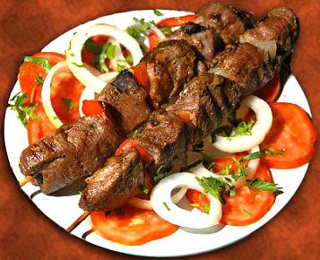 O reteta delicioasa pentru kebab shish din curcan