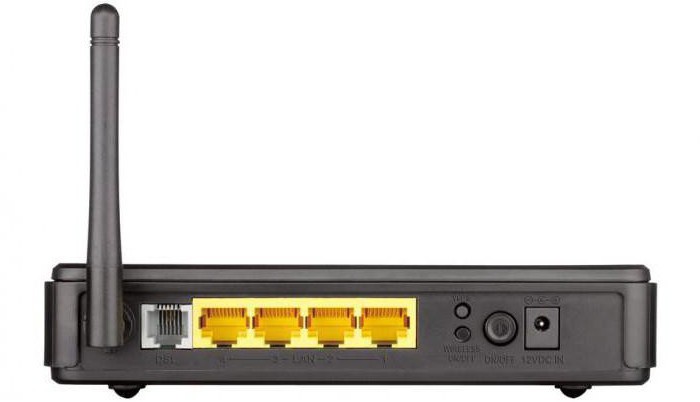 configurarea routerului d link-ul dsl 2640u Rostelecom