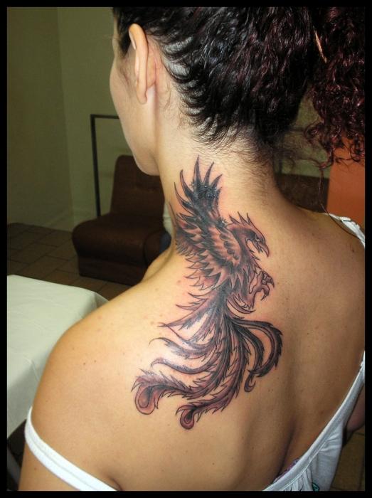 Bird phoenix înseamnă tatuaj