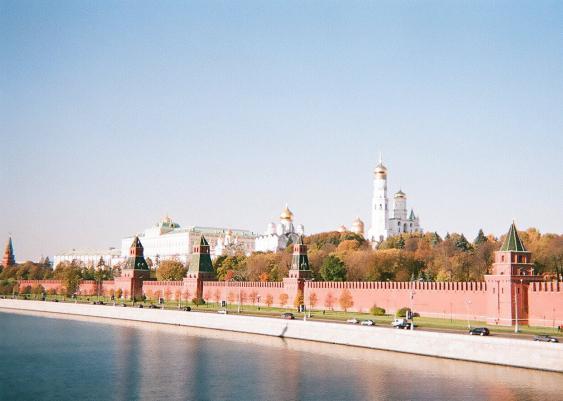 coloane de colț din numele Kremlinului din Moscova