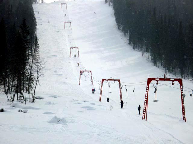 "Mountain Salanga" - o stațiune de schi din Rusia