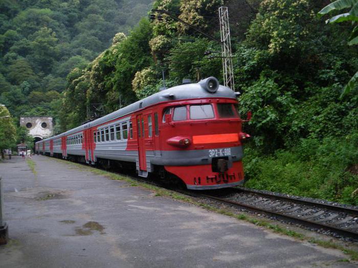 Sochi-Abhazia: cum să ajungeți acolo (tren)