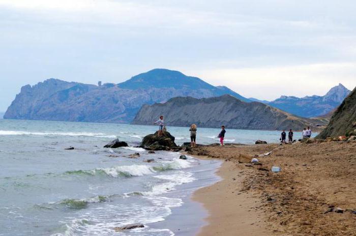 Odihnă în Crimeea - parc natural Silent Bay, Koktebel