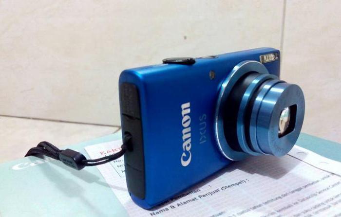 Camera digitală IXUS 132 Canon Digital: recenzie, specificații și recenzii