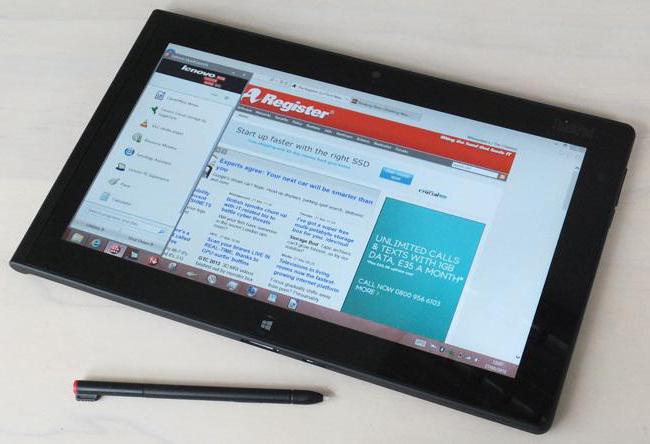 lenovo tabletă thinkpad 2 3g